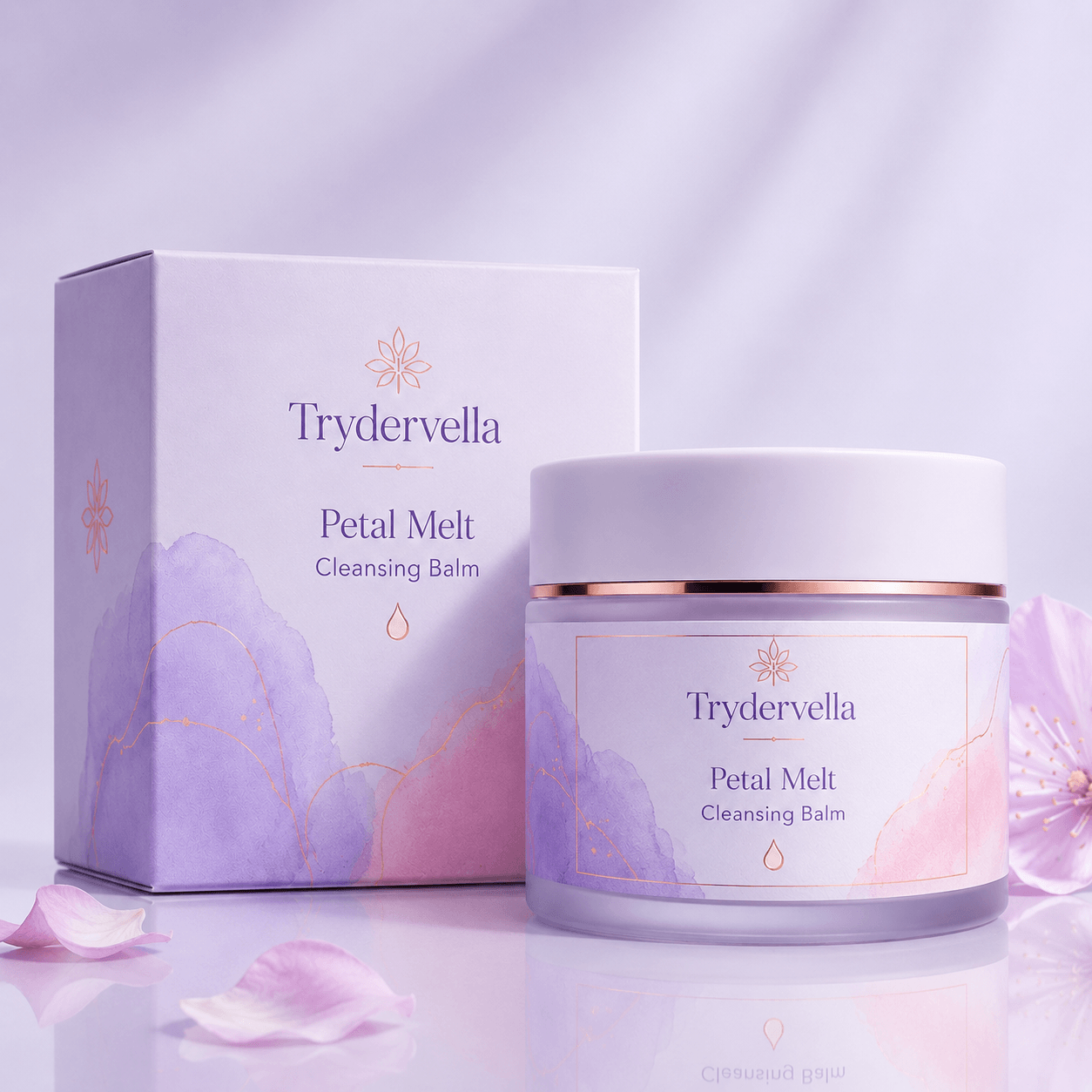 Trydervella Petal Melt Cleansing Balm